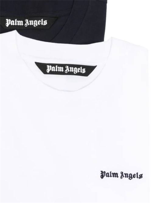 set of three different colored t-shirts PALM ANGELS | PMAA093S24JER0028484